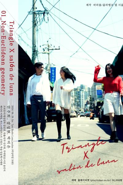 Triangle X salón de luna 01_비유클리드 기하학